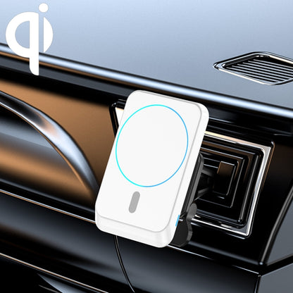 JJT-969 15W Max Output Magnetic Car Air Outlet Bracket เครื่องชาร์จไร้สาย, JJT-969