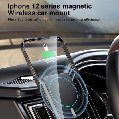 JJT-969 15W Max Output Magnetic Car Air Outlet Bracket เครื่องชาร์จไร้สาย, JJT-969