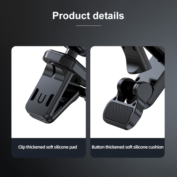 JJT-969 15W Max Output Magnetic Car Air Outlet Bracket เครื่องชาร์จไร้สาย, JJT-969