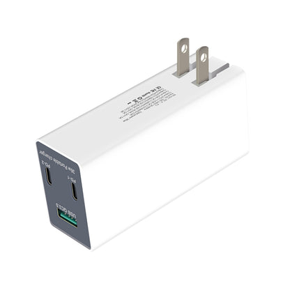 WLX-X3 36W 90 องศาขาพับได้เครื่องชาร์จ USB มัลติฟังก์ชั่นแบบพกพา, ปลั๊ก US