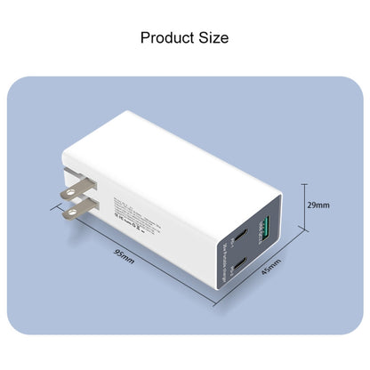WLX-X3 36W 90 องศาขาพับได้เครื่องชาร์จ USB มัลติฟังก์ชั่นแบบพกพา, ปลั๊ก US