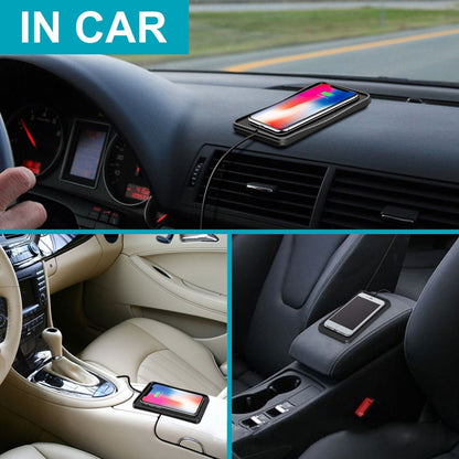 C3 QI Standard Vehicle แท่นชาร์จไร้สายแบบป้องกันการลื่นไถลแบบเร็ว, C3