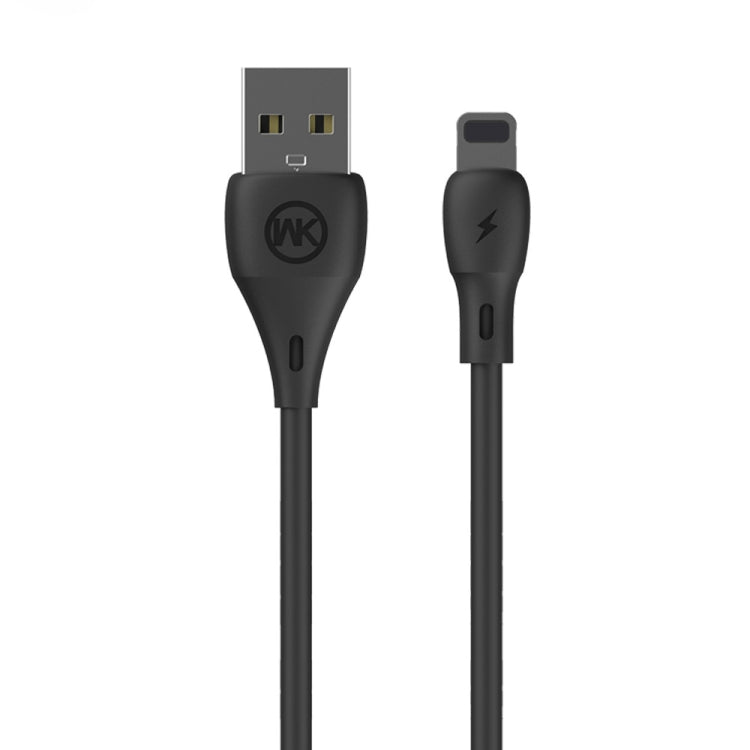 WK WDC-072 1m 2.1A เอาต์พุตความเร็วเต็มซีรีส์ USB ถึง 8 Pin Data Sync สายชาร์จ, 8 Pin
