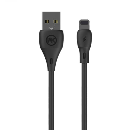 WK WDC-072 1m 2.1A เอาต์พุตความเร็วเต็มซีรีส์ USB ถึง 8 Pin Data Sync สายชาร์จ, 8 Pin