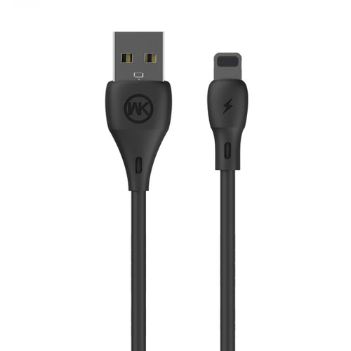 WK WDC-072 1m 2.1A เอาต์พุตความเร็วเต็มซีรีส์ USB ถึง 8 Pin Data Sync สายชาร์จ, 8 Pin