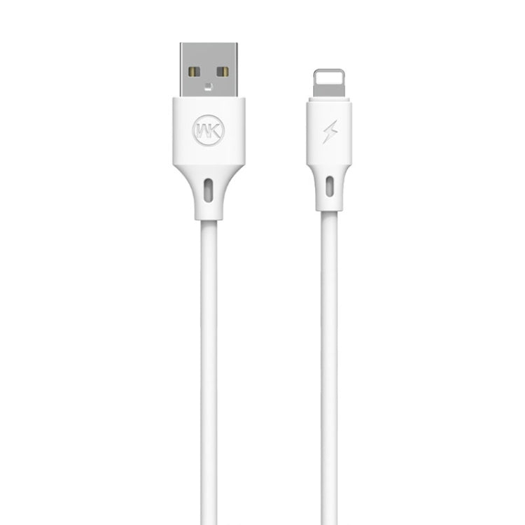WK WDC-092 3m 2.4A เอาต์พุตสูงสุด Full Speed Pro Series USB ถึง 8 Pin Data Sync สายชาร์จ, 3m 8 Pin