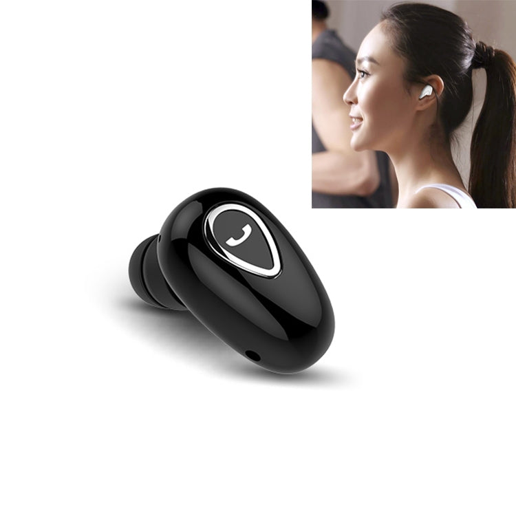 YX01 หูฟังบลูทูธไร้สาย Bluetooth 4.1 กันเหงื่อ รองรับการเชื่อมต่อหน่วยความจำและการโทรแบบ HD, Black, Flesh Color, Rose Gold, Silver, White