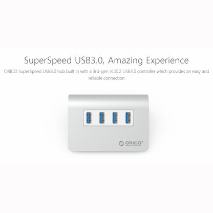 ORICO M3H4-V1 อลูมิเนียมอัลลอยด์ 4 พอร์ต USB 3.0 HUB, M3H4-V1