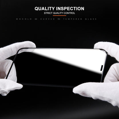 สำหรับ iPhone XS / X mocolo 0.33mm 9H 3D Round Edge ฟิล์มกระจกนิรภัย, iPhone XS / X