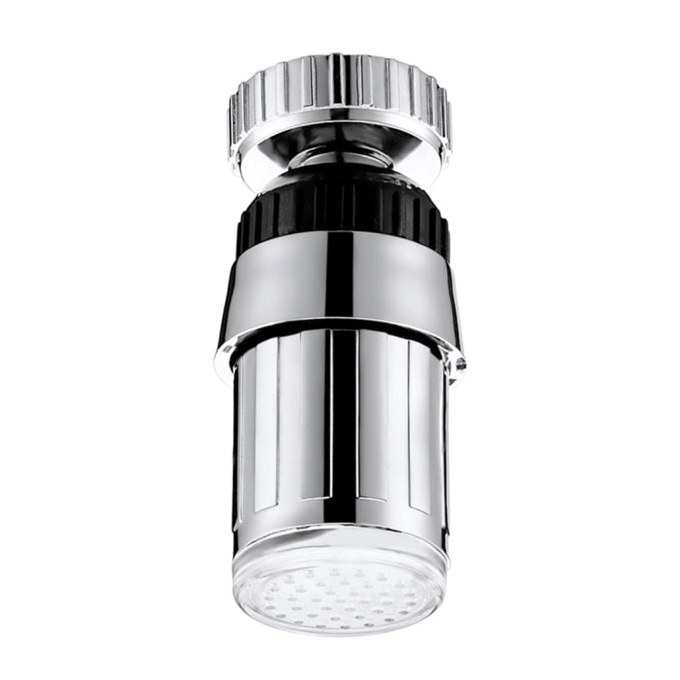 SDF-B6 1 LED เซ็นเซอร์อุณหภูมิ ABS 3 สี LED Faucet Light ฝักบัวอาบน้ำเรืองแสงขนาด: 58 x 24 มม. อินเทอร์เฟซ: 22 มม. (สีเงิน), SDF-B6 3-color