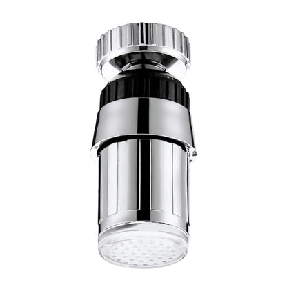 SDF-B6 1 LED เซ็นเซอร์อุณหภูมิ ABS 3 สี LED Faucet Light ฝักบัวอาบน้ำเรืองแสงขนาด: 58 x 24 มม. อินเทอร์เฟซ: 22 มม. (สีเงิน), SDF-B6 3-color
