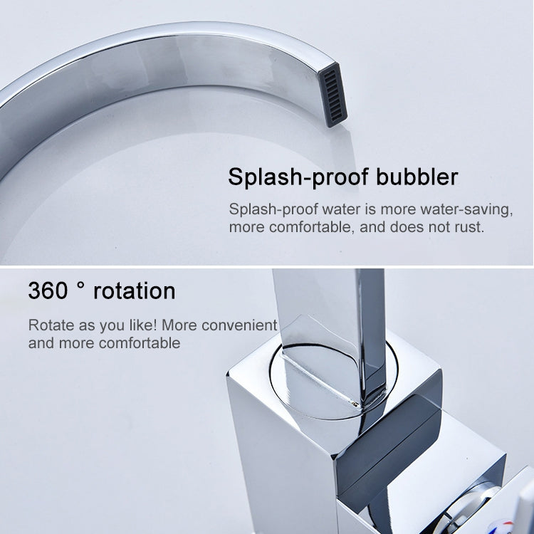 ก๊อกน้ำแบบหมุนได้อ่างล้างจานน้ำเย็นและน้ำร้อนปลั๊ก CN, Rotatable Faucet