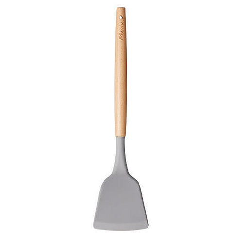 ครัวซิลิโคนทอดตักทอดพลั่วไม้พายภาชนะทำอาหาร, Fry Shovel