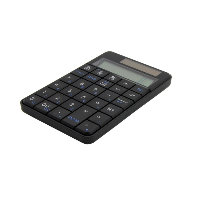 MC-56AG 2 in 1 2.4G USB คีย์บอร์ดไร้สายและเครื่องคิดเลขพร้อมจอแสดงผล LCD