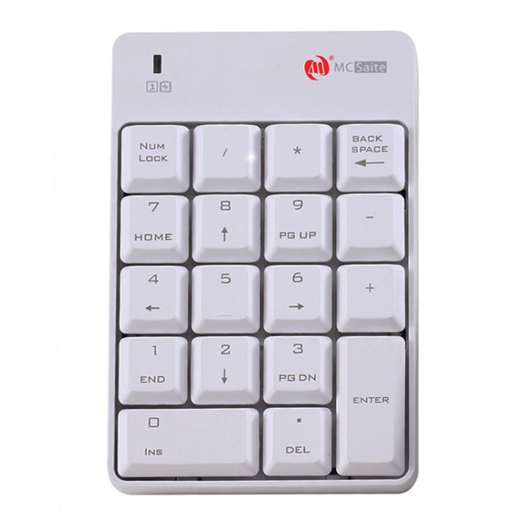 MC Saite SK-51AG 2 in 1 2.4G USB ตัวเลขคีย์บอร์ดไร้สายและเครื่องคิดเลขขนาดเล็กสำหรับแล็ปท็อปเดสก์ท็อปพีซี, SK-51AG