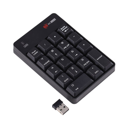 MC Saite SK-51AG 2 in 1 2.4G USB ตัวเลขคีย์บอร์ดไร้สายและเครื่องคิดเลขขนาดเล็กสำหรับแล็ปท็อปเดสก์ท็อปพีซี, SK-51AG