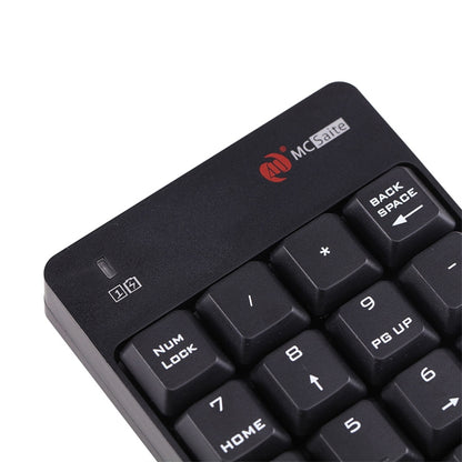 MC Saite SK-51AG 2 in 1 2.4G USB ตัวเลขคีย์บอร์ดไร้สายและเครื่องคิดเลขขนาดเล็กสำหรับแล็ปท็อปเดสก์ท็อปพีซี, SK-51AG