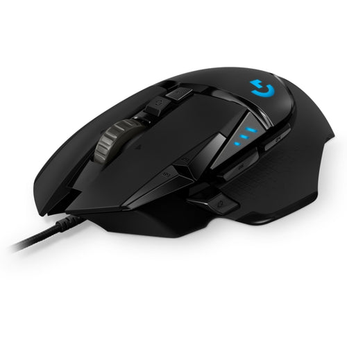 เมาส์สำหรับเล่นเกมแบบมีสาย Logitech G502 HERO พร้อมปุ่ม 11 ปุ่ม ความยาว: 2.1 ม