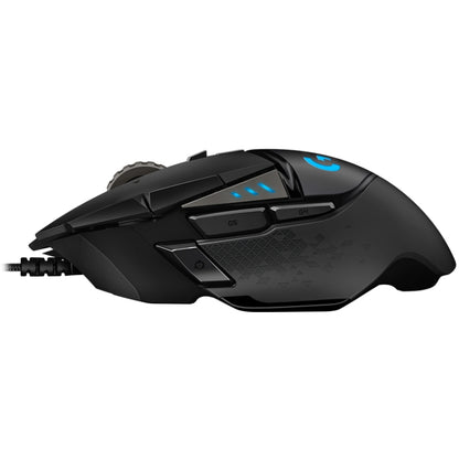 เมาส์สำหรับเล่นเกมแบบมีสาย Logitech G502 HERO พร้อมปุ่ม 11 ปุ่ม ความยาว: 2.1 ม