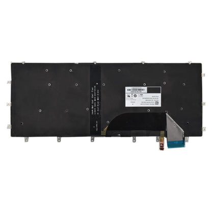 แป้นพิมพ์ US พร้อมแสงไฟสำหรับ Dell xps 15 9550 9560, For Dell XPS 15 (US)