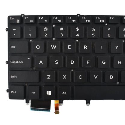 แป้นพิมพ์ US พร้อมแสงไฟสำหรับ Dell xps 15 9550 9560, For Dell XPS 15 (US)