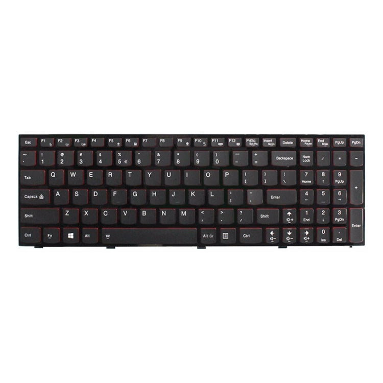 US แป้นพิมพ์พร้อม Backlight สำหรับ Lenovo Y500 Y500N Y510P Y500NT Y590, For Lenovo Y500(US)