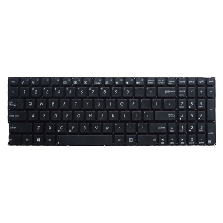 US แป้นพิมพ์สำหรับ Asus X550 X550C X550CA X550CC X550CL X550D X550E X550J X550L X550M, For Asus X550 (US)