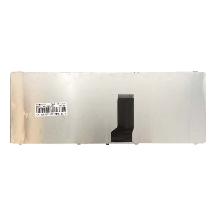 แป้นพิมพ์ RU สำหรับ Asus K42J X43 X43B A43S A42 K42 A42J X42J K43S UL30 N42 N43 B43 U41 K43S U35J UL80, For ASUS K42J (RU)