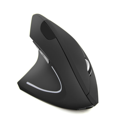 CM0093 เวอร์ชันชาร์จใหม่ได้ 2.4GHz เมาส์ออปติคัลไร้สายสามปุ่มเมาส์แนวตั้งสำหรับมือซ้ายความละเอียด: 1000DPI / 1200DPI / 1600DPI, Rechargeable Version