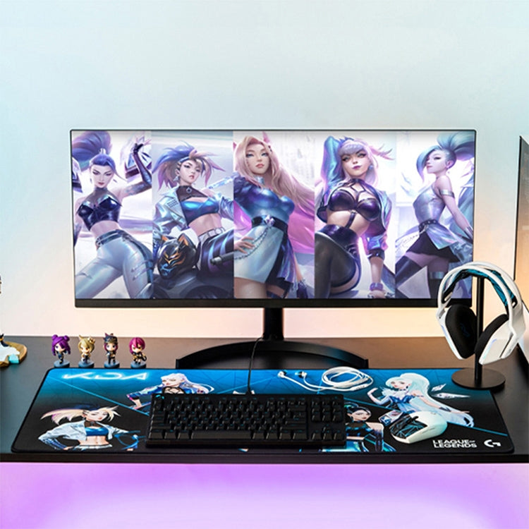 แผ่นรองเมาส์ Logitech G840 KDA Gaming Keyboard แผ่นรองเม้าส์ ขนาด: 900x400x3มม
