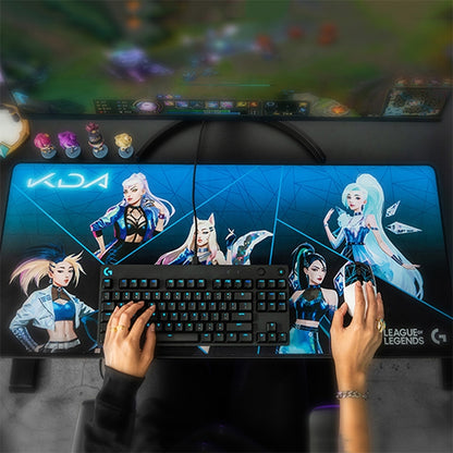 แผ่นรองเมาส์ Logitech G840 KDA Gaming Keyboard แผ่นรองเม้าส์ ขนาด: 900x400x3มม
