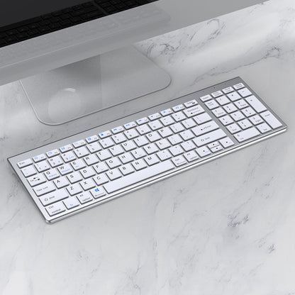 109 คีย์บอร์ด Bluetooth ไร้สายสามโหมด, Three-mode Keyboard