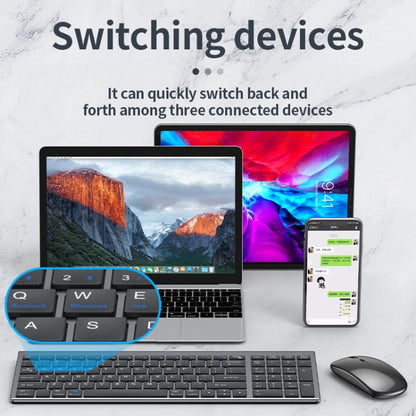 109 คีย์บอร์ด Bluetooth ไร้สายสามโหมด, Three-mode Keyboard