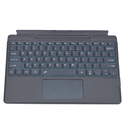 สำหรับ Microsoft Surface Pro 8 แท็บเล็ตคีย์บอร์ดบลูทูธสีสันสดใสพร้อมช่องใส่ปากกา, For Microsoft Surface Pro 8