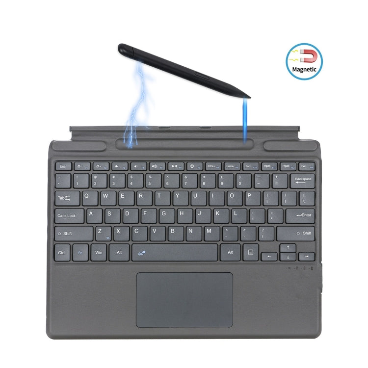 สำหรับ Microsoft Surface Pro 8 / Pro X แท็บเล็ตบลูทูธคีย์บอร์ดซองหนังพร้อมช่องใส่ปากกา, For Microsoft Surface Pro 8 / Pro X