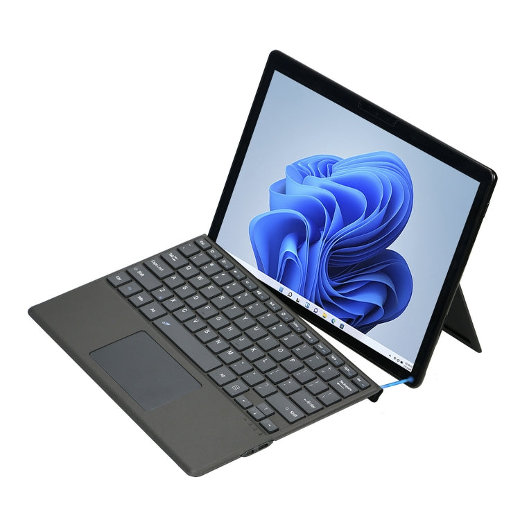 สำหรับ Microsoft Surface Pro 8 / Pro X แท็บเล็ตบลูทูธคีย์บอร์ดซองหนังพร้อมช่องใส่ปากกา, For Microsoft Surface Pro 8 / Pro X