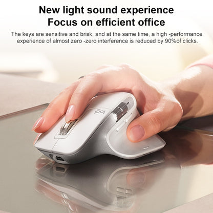 Logitech MX Master 3s 8000DPI 2.4GHz เมาส์ Bluetooth ไร้สายตามหลักสรีรศาสตร์