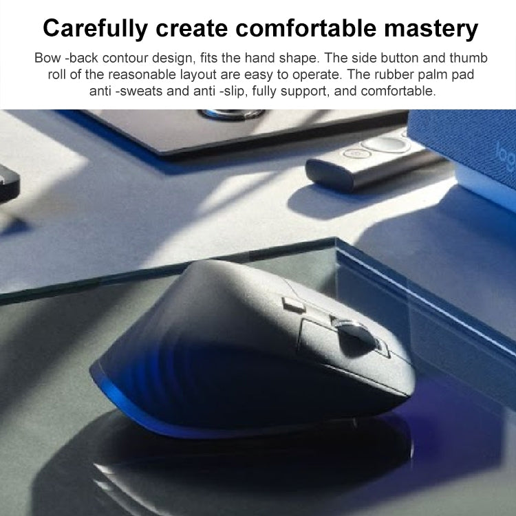 Logitech MX Master 3s 8000DPI 2.4GHz เมาส์ Bluetooth ไร้สายตามหลักสรีรศาสตร์