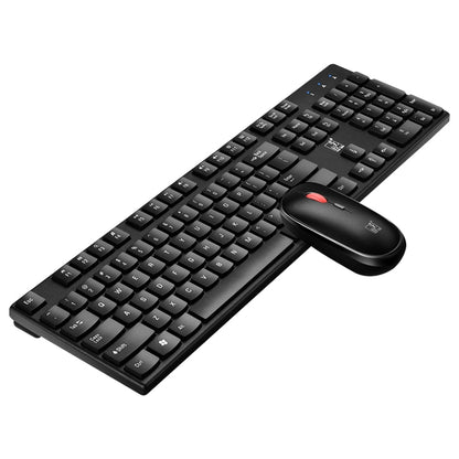 ZGB 8820 ชุดคีย์บอร์ดไร้สาย + เมาส์สีลูกกวาด, 8820 (Black), 8820 (White)