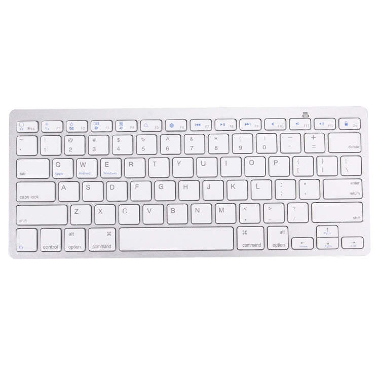 BK-3001 คีย์บอร์ดไร้สาย Bluetooth 78 คีย์บางเฉียบสำหรับ Windows / iPad / iPhone