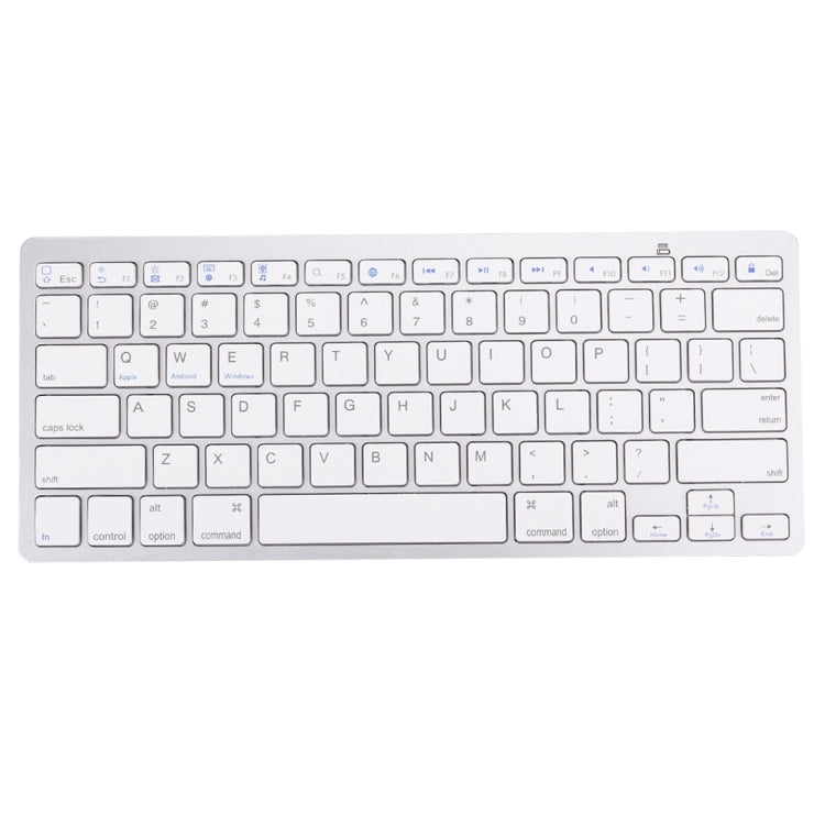 BK-3001 คีย์บอร์ดไร้สาย Bluetooth 78 คีย์บางเฉียบสำหรับ Windows / iPad / iPhone