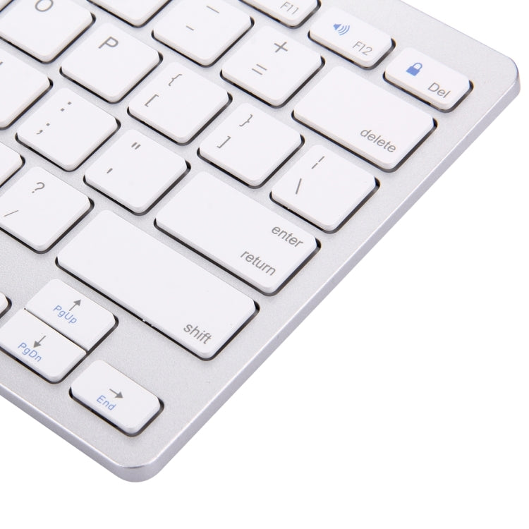 BK-3001 คีย์บอร์ดไร้สาย Bluetooth 78 คีย์บางเฉียบสำหรับ Windows / iPad / iPhone