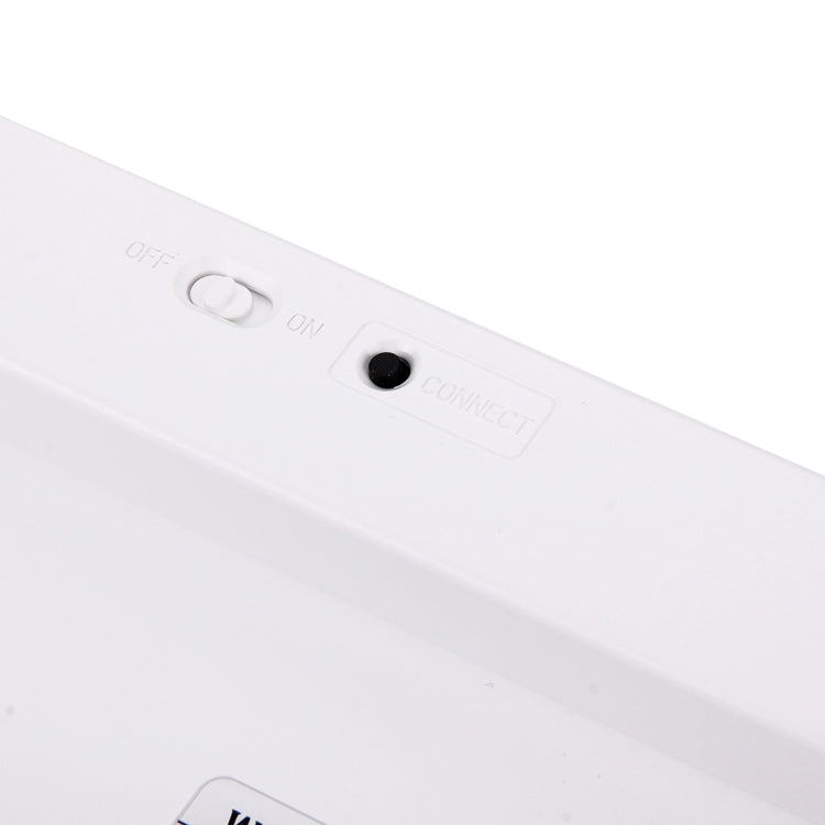 BK-3001 คีย์บอร์ดไร้สาย Bluetooth 78 คีย์บางเฉียบสำหรับ Windows / iPad / iPhone