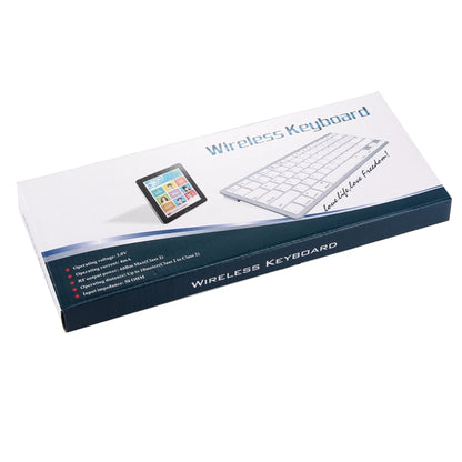 BK-3001 คีย์บอร์ดไร้สาย Bluetooth 78 คีย์บางเฉียบสำหรับ Windows / iPad / iPhone