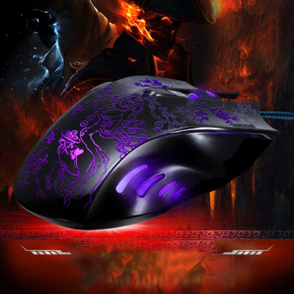 ZGB 169 USB 2400DPI ไฟ LED แบ็คไลท์แบบปรับได้สี่ความเร็วเมาส์สำหรับเล่นเกม E-sport แบบมีสายพร้อมน้ำหนักตัวนับความยาว: 1.45 ม., 169 Black, 169 White