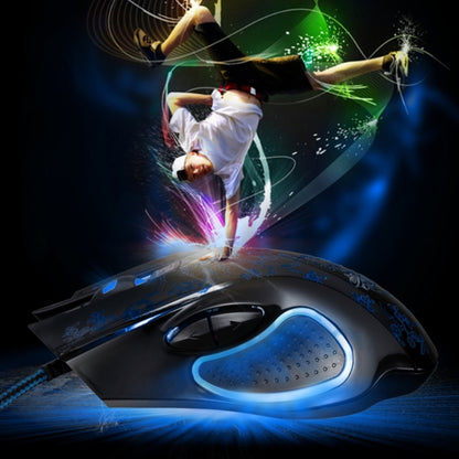 ZGB 169 USB 2400DPI ไฟ LED แบ็คไลท์แบบปรับได้สี่ความเร็วเมาส์สำหรับเล่นเกม E-sport แบบมีสายพร้อมน้ำหนักตัวนับความยาว: 1.45 ม., 169 Black, 169 White