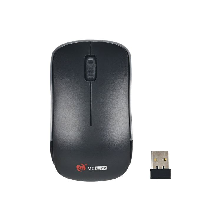 MC Saite MC-367 เมาส์ไร้สาย 2.4GHz พร้อมตัวรับสัญญาณ USB สำหรับคอมพิวเตอร์พีซีแล็ปท็อป