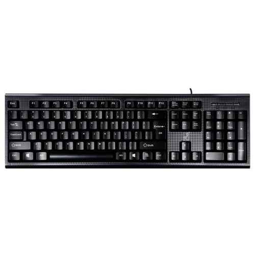 ZGB Q9 104 คีย์ USB Wired Grid Texture คีย์บอร์ดสำนักงานเล่นเกมทั่วไป