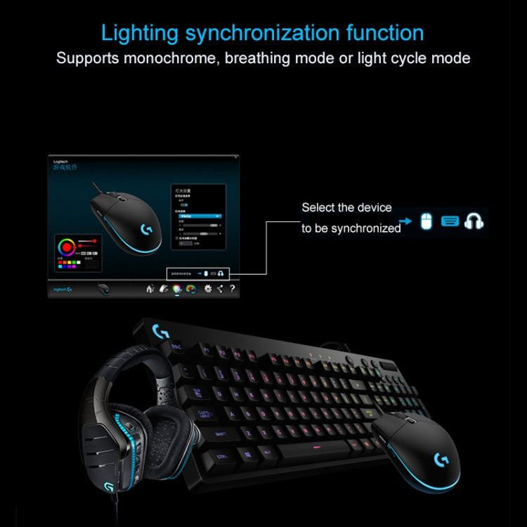 Logitech G102 6-keys RGB Glowing 6000DPI เมาส์เล่นเกมแบบมีสายปรับความเร็วได้ห้าระดับ ความยาว: 2 ม., G102, G102 (White)