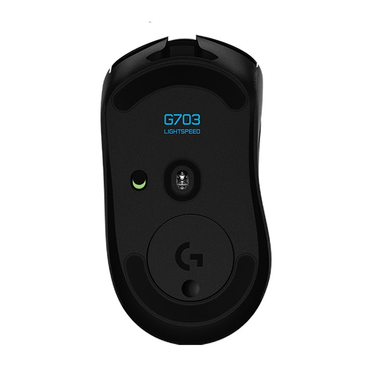 Logitech G703 LIGHTSPEED 16000 DPI 6 ปุ่มตั้งโปรแกรมได้เซ็นเซอร์ HERO 16K RGB Backlight Wireless Optical Gaming Mouse